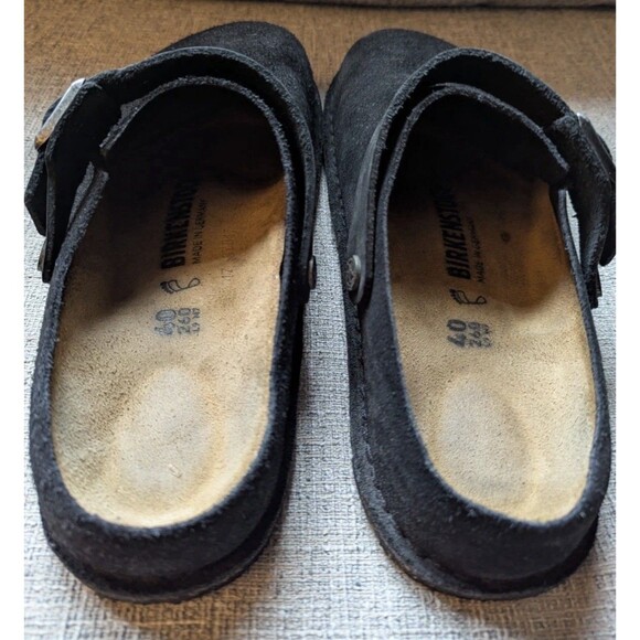 Birkenstock Lutry Premium Suede Black Size  40 - Picture 5 of 9
